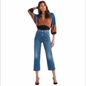 7 FOR ALL MANKIND ‘Baby Jo” Cropped Jeans